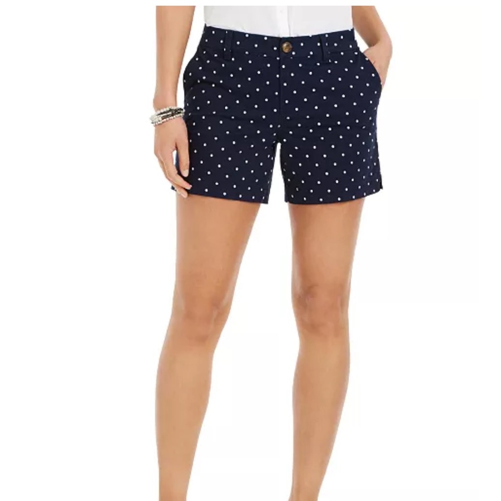 🆕 Style & Co. Navy dot shorts